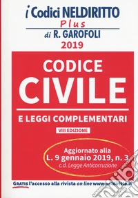 Codice civile e leggi complementari libro